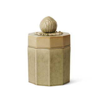 Ceramic Jar - Hazelnut (Graystone)